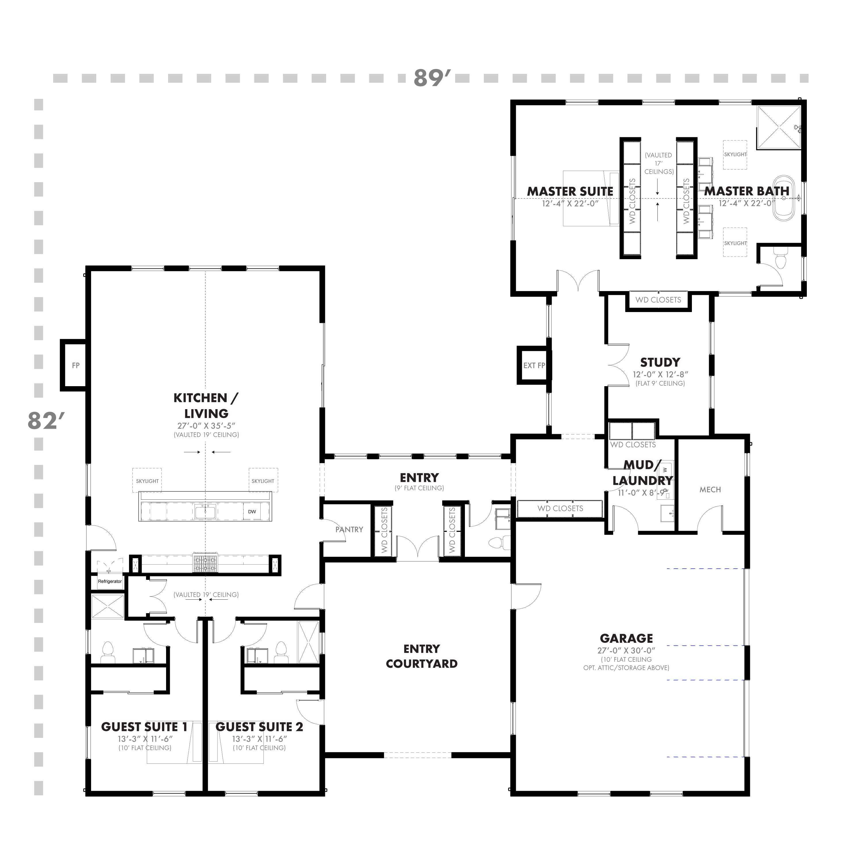 Modern Farmhouse Plan