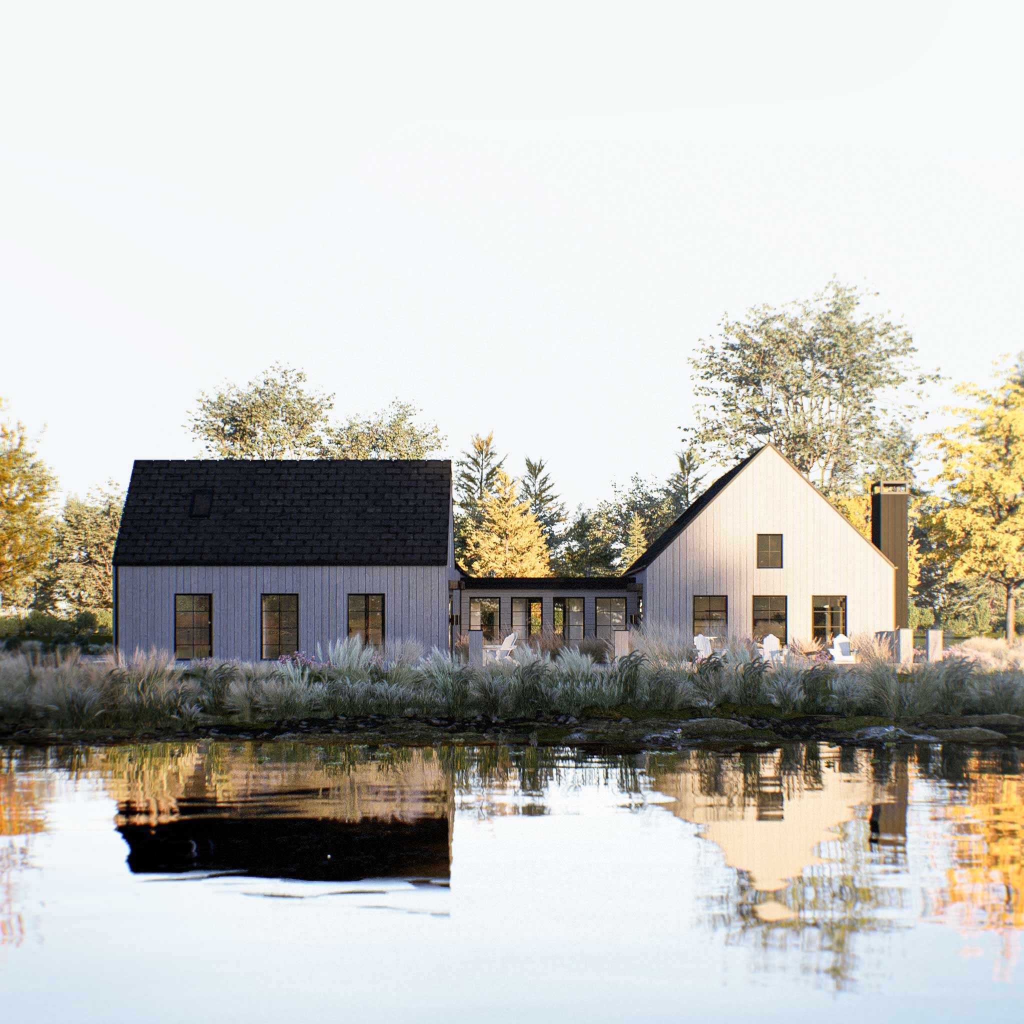 Modern Farmhouse Plan