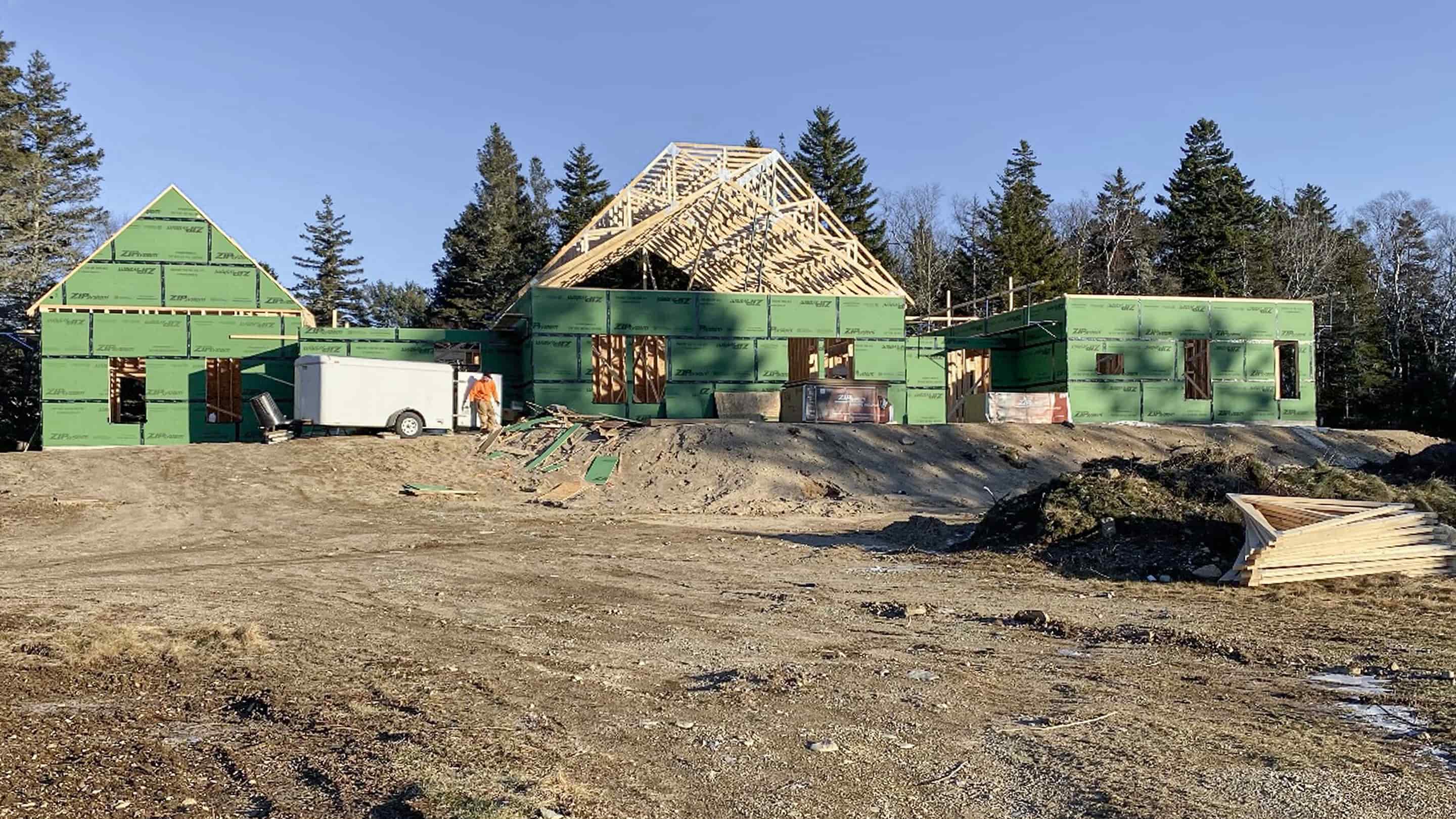 Prim Haus Cottage House Build Maine1