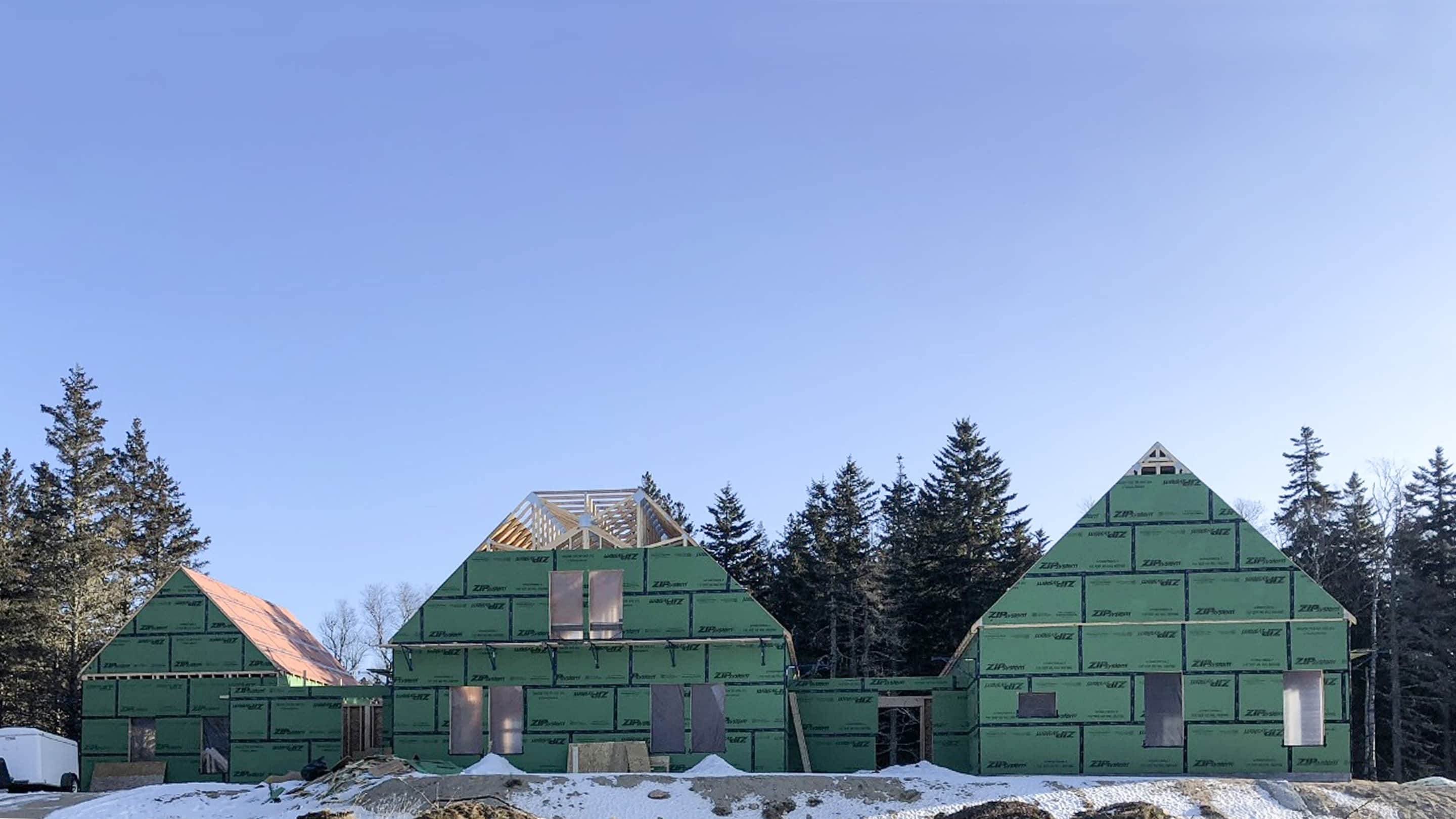 Prim Haus Cottage House Build Maine3