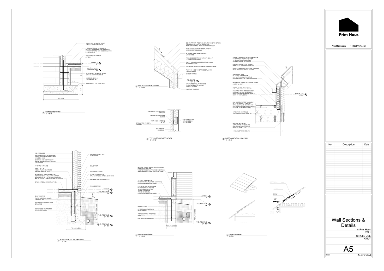prim haus sample details plan
