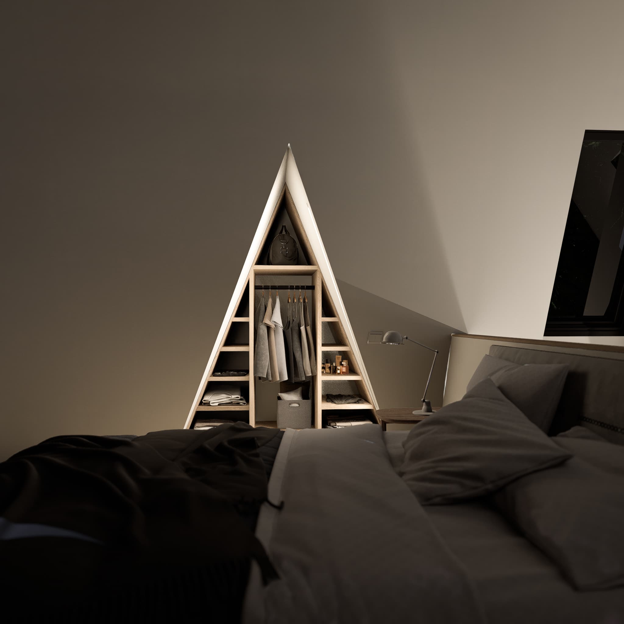 A Frame Cabin Plan