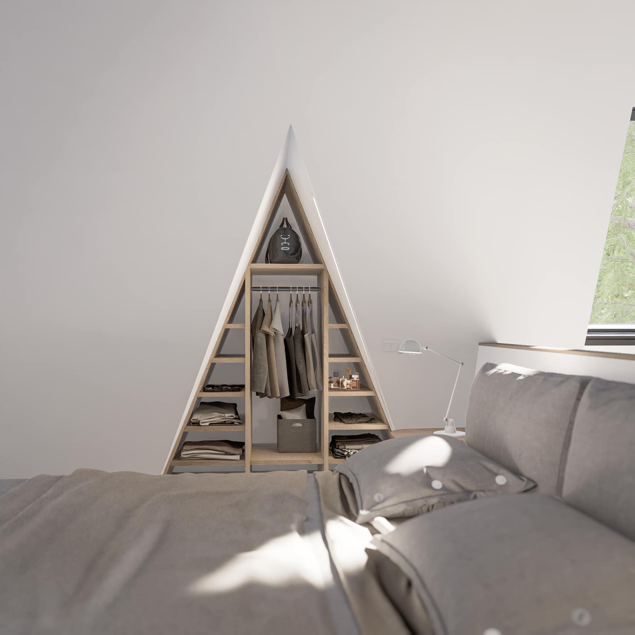 A Frame Cabin Plan