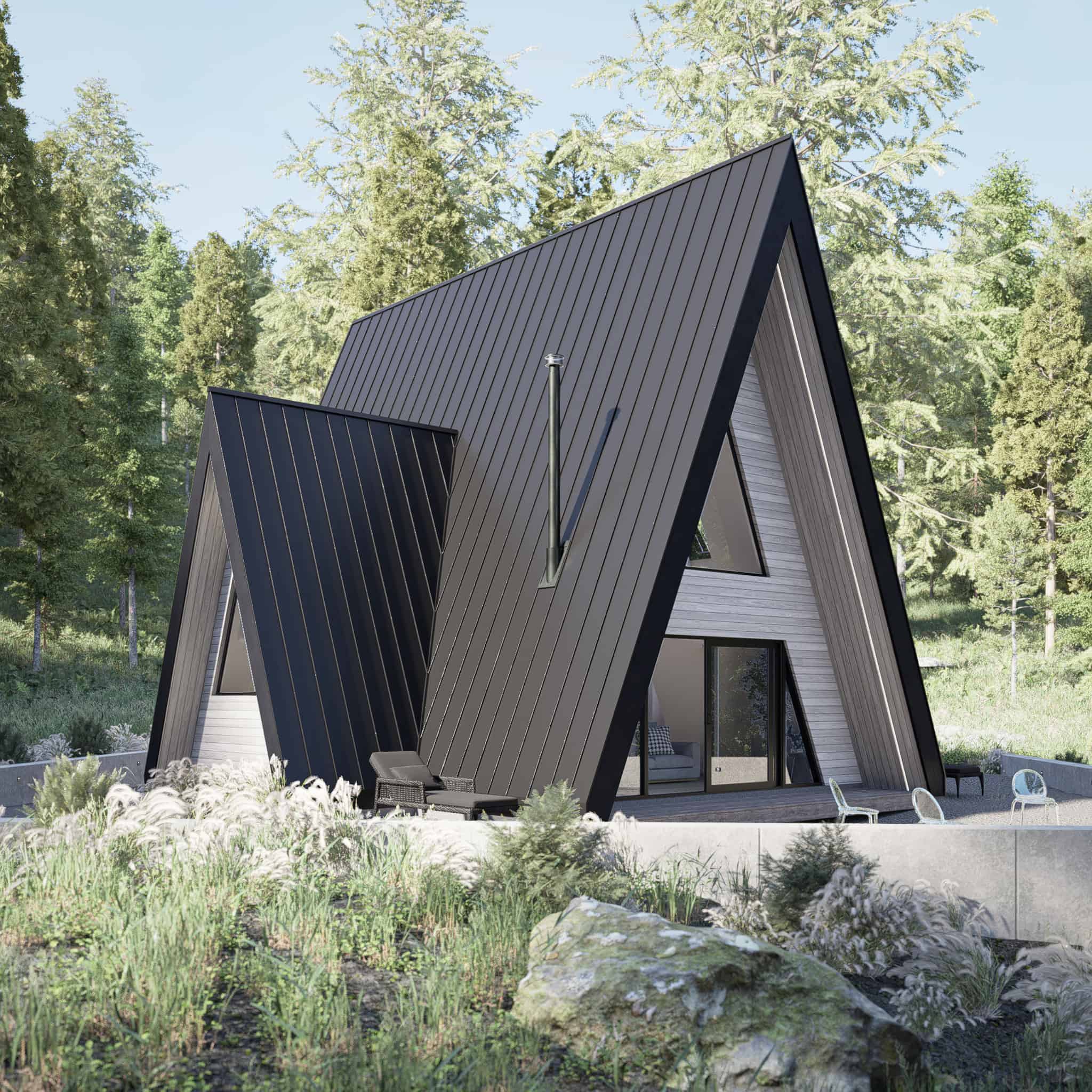 A Frame Cabin Plan