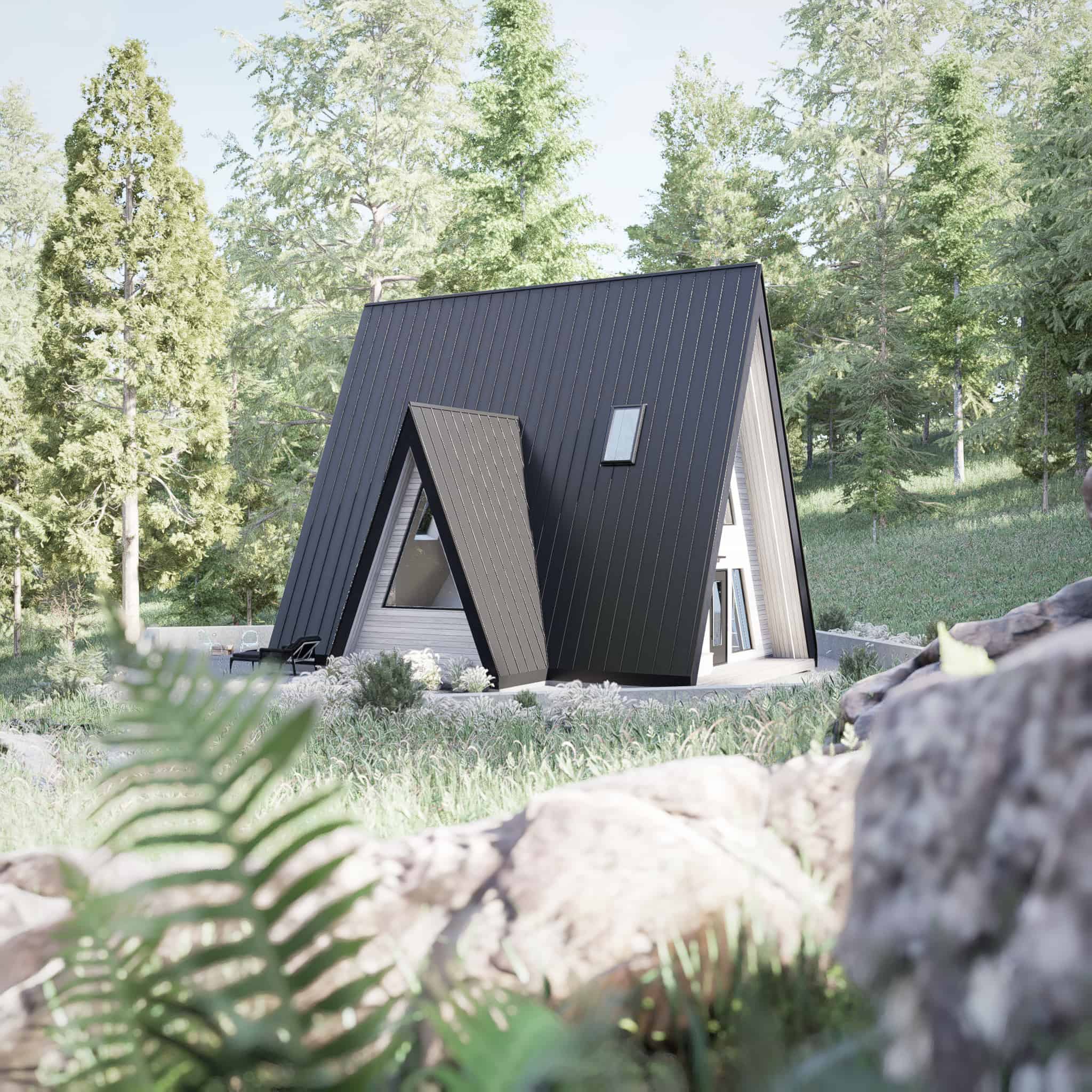 A Frame Cabin Plan