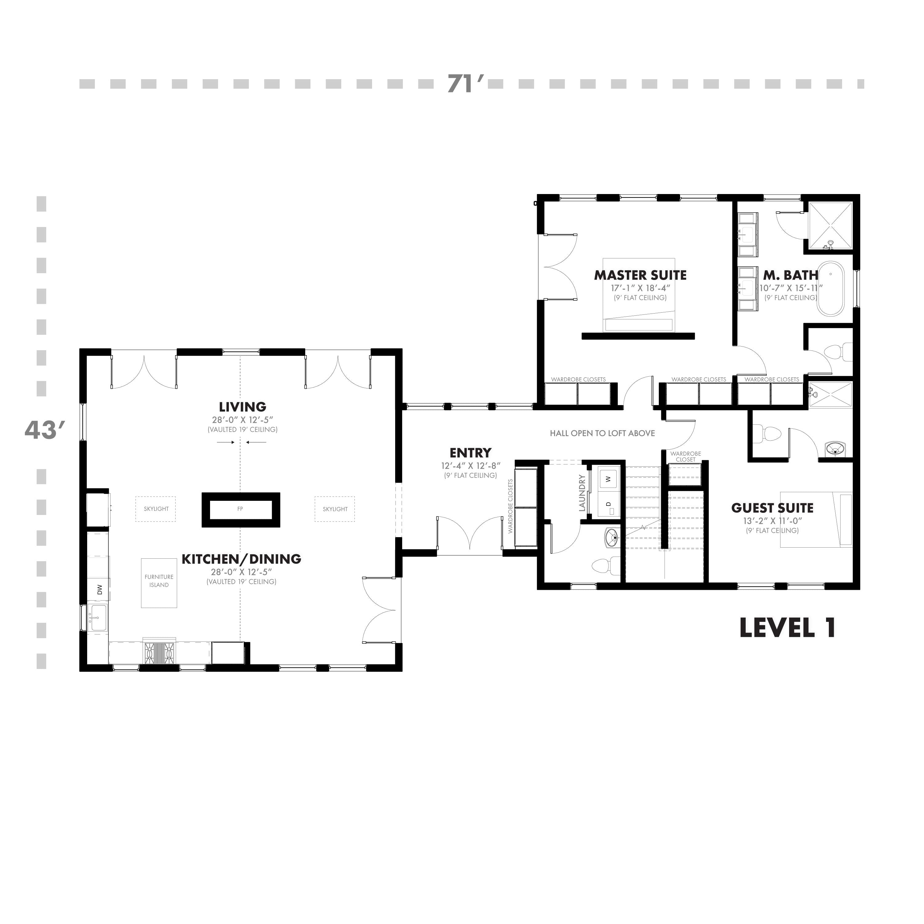 Mini Cottage House Plan