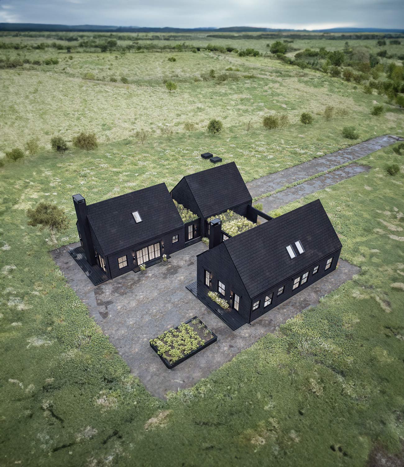 PrimHaus Midnight Farmhouse Ext2 