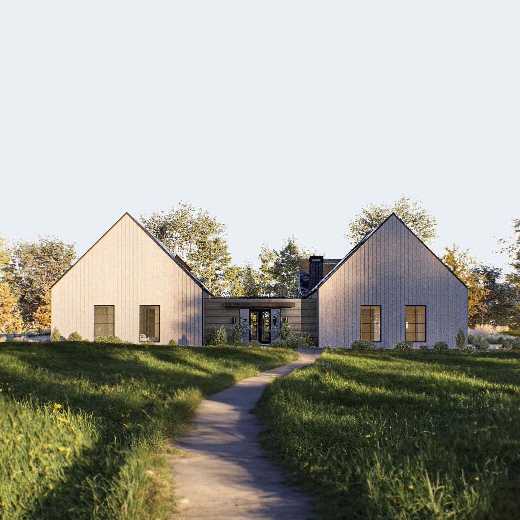 Modern Farmhouse Plan